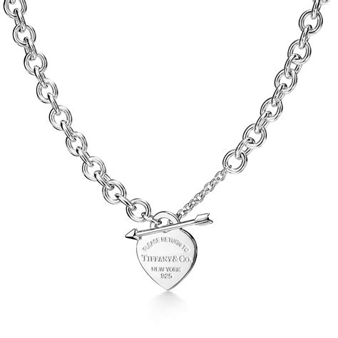 tiffany heart tag necklace replica|tiffany signature heart necklace.